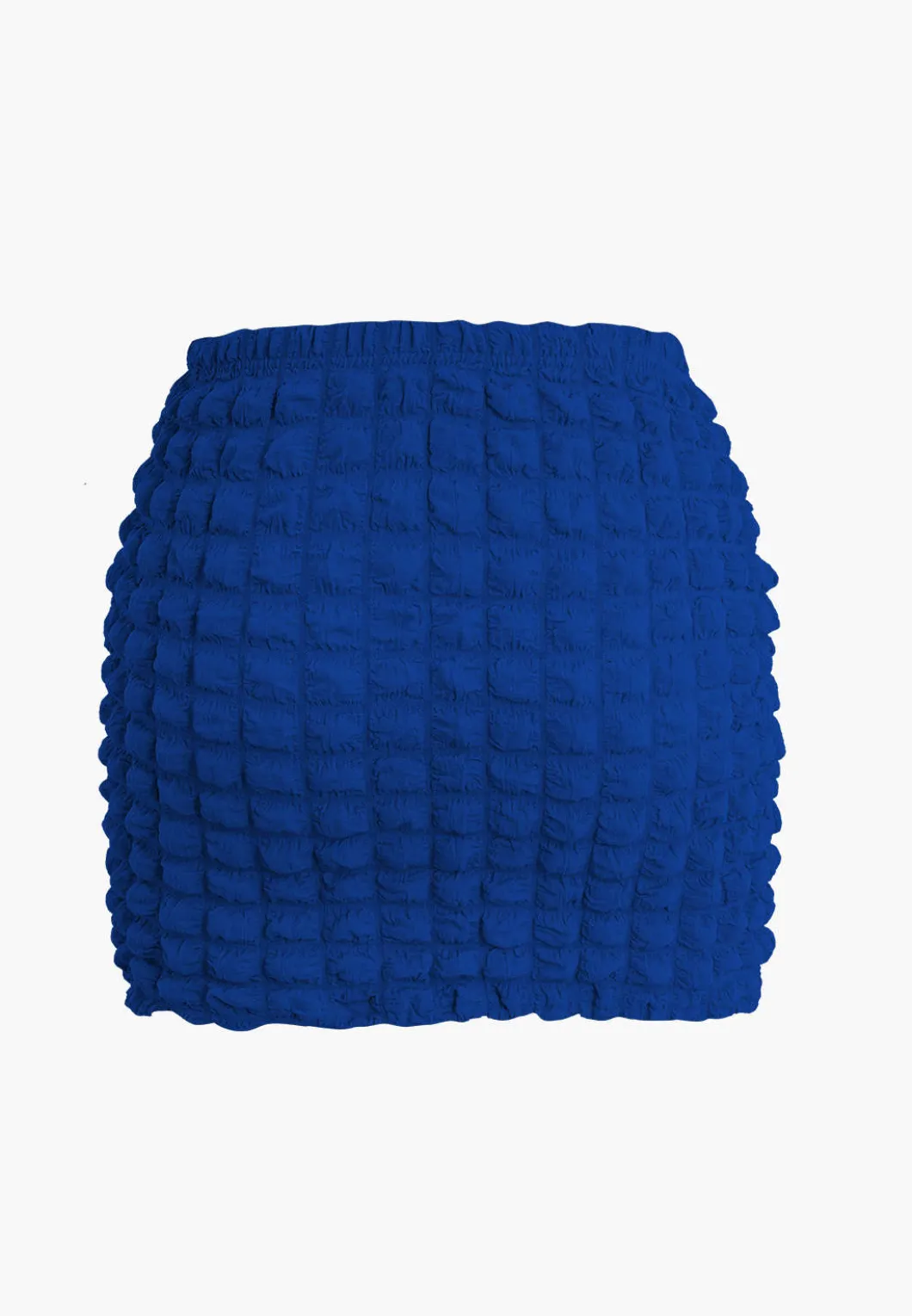 Popcorn Textured Tube Top And Mini Skirt Set>MICAS Sale