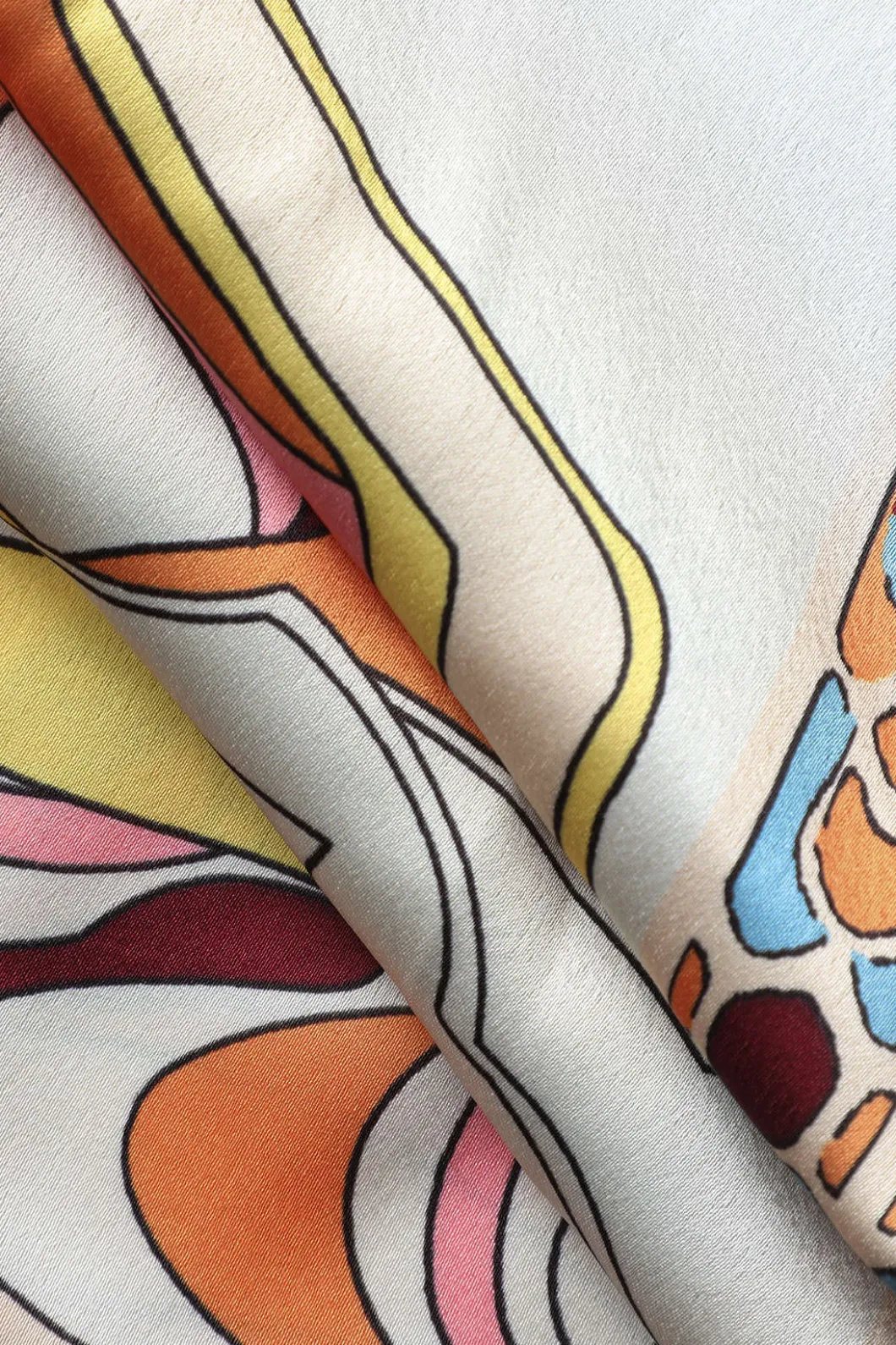 Printed Satin Halter Tie Cami And Wide Leg Pants Set>MICAS Outlet