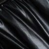 Pu Leather Ruched A-Line Skirt>MICAS Fashion