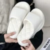 Quilted Thick Platform Slide Sandals>MICAS Sale