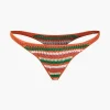 Rainbow Stripe Crochet Bikini Set>MICAS Discount