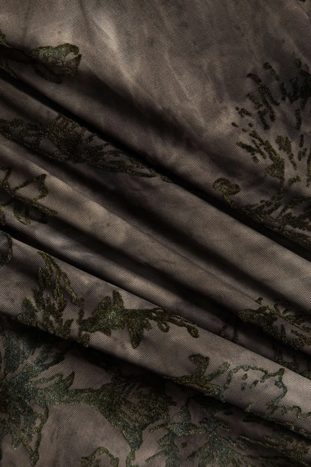 Retro Floral Bell Sleeve Long-Sleeve Top>MICAS Fashion