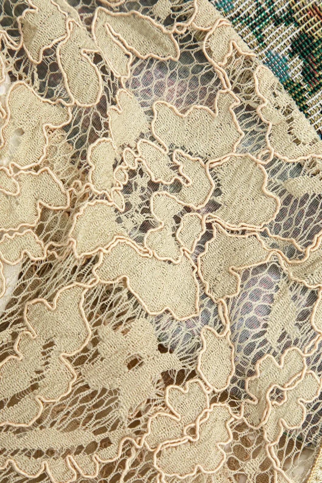 Retro Print Corset Tie-Up Cami Top>MICAS Best