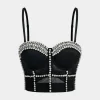 Rhinestone Bustier Cami Top>MICAS Clearance