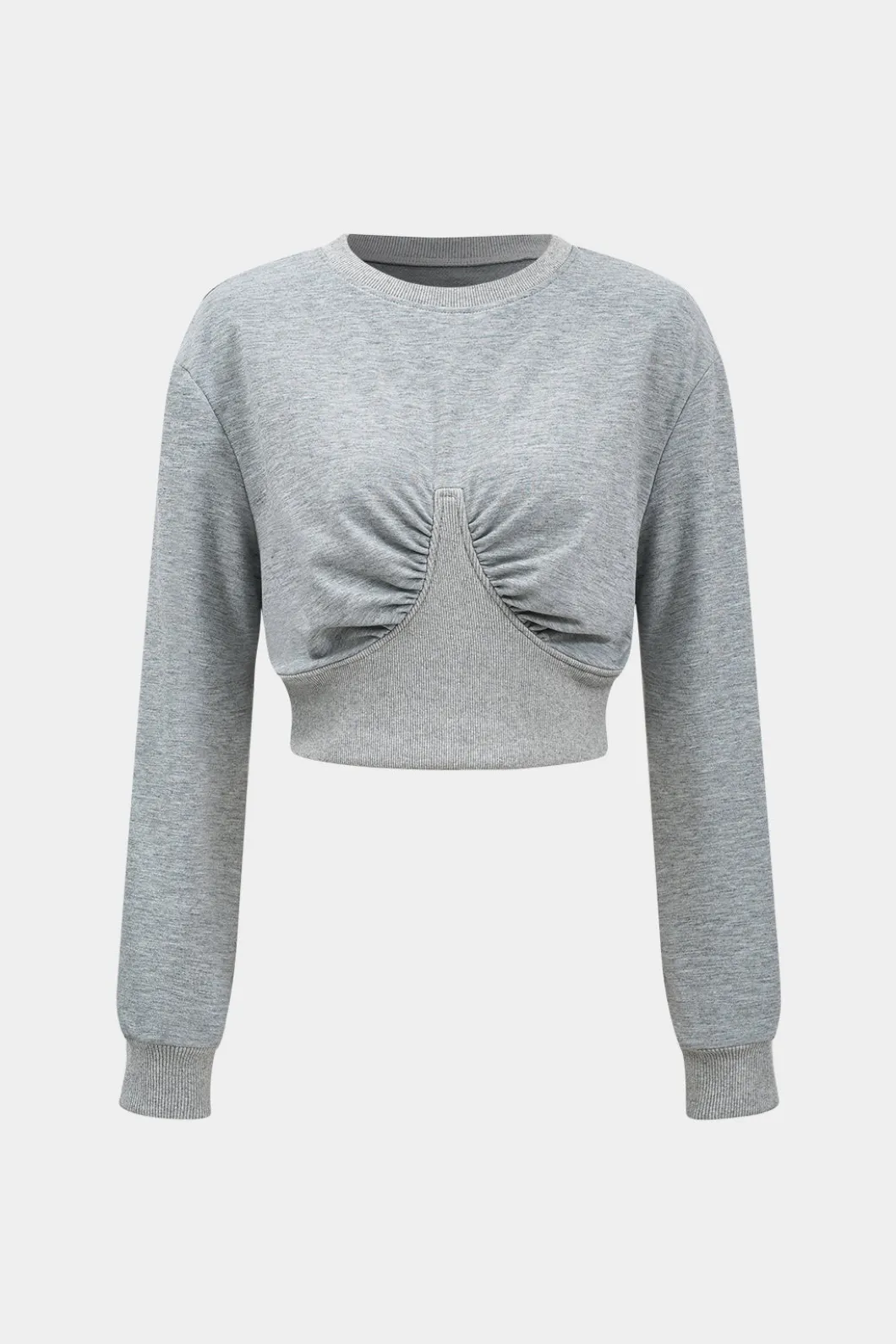 Ruched Detail Top And Trousers Set>MICAS New