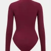 Ruched Long Sleeve Bodysuit>MICAS New