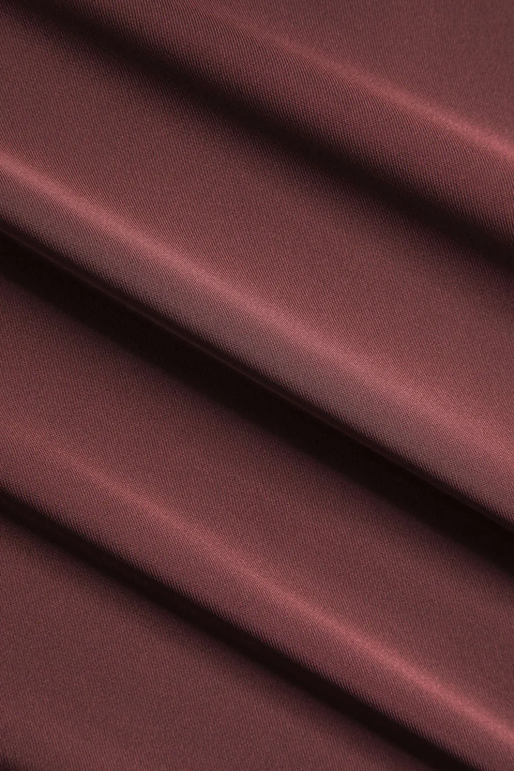 Satin Asymmetrical Long Sleeve Ruched Bodysuit>MICAS Outlet