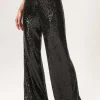 Sequin High Waisted Wide Leg Trousers>MICAS Best