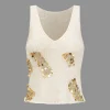 Sequin Sweater Cut Out Tank Top>MICAS New