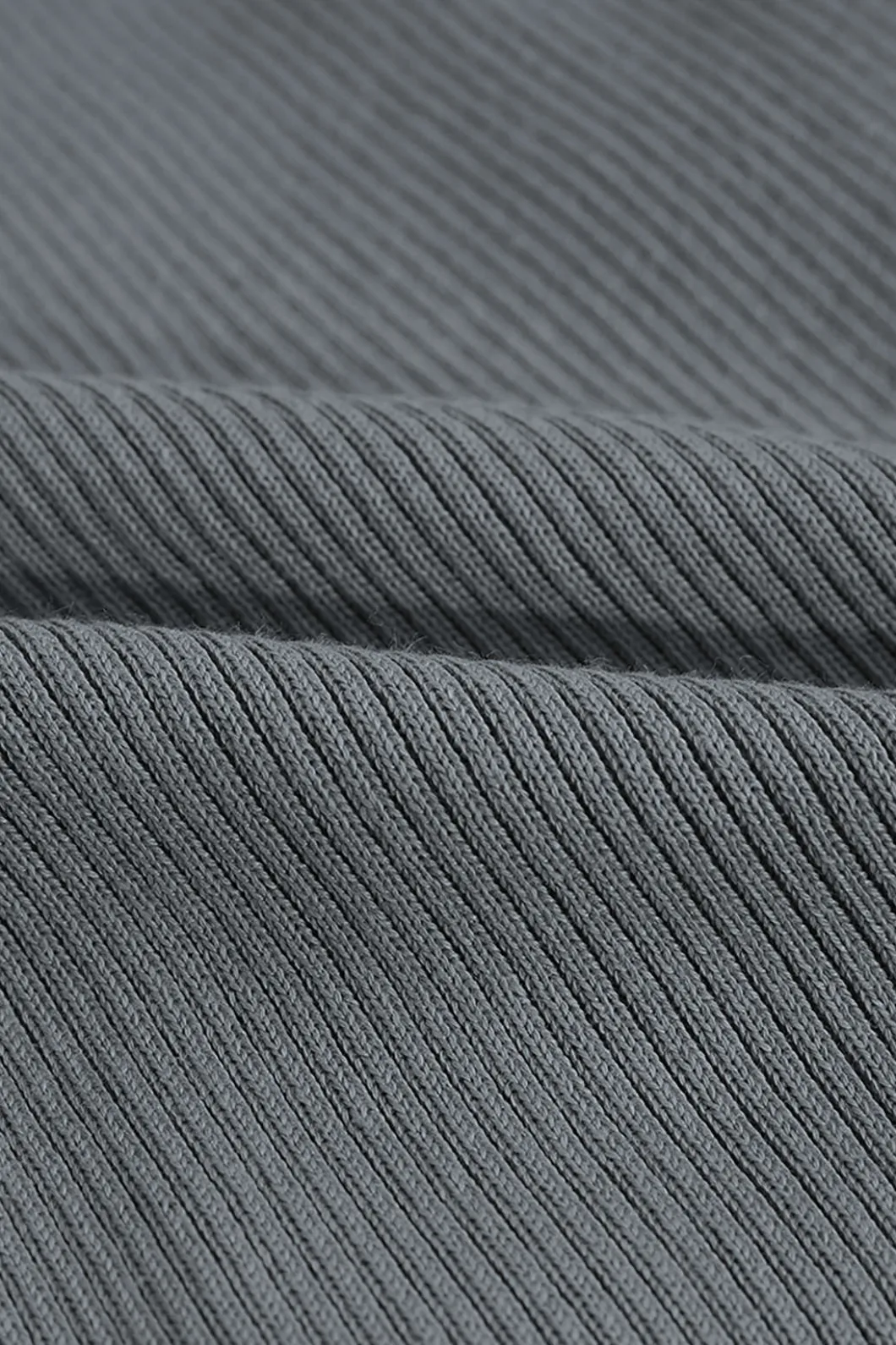 Shell Sleeve Ribbed Buttons Down Maxi Dress>MICAS Fashion