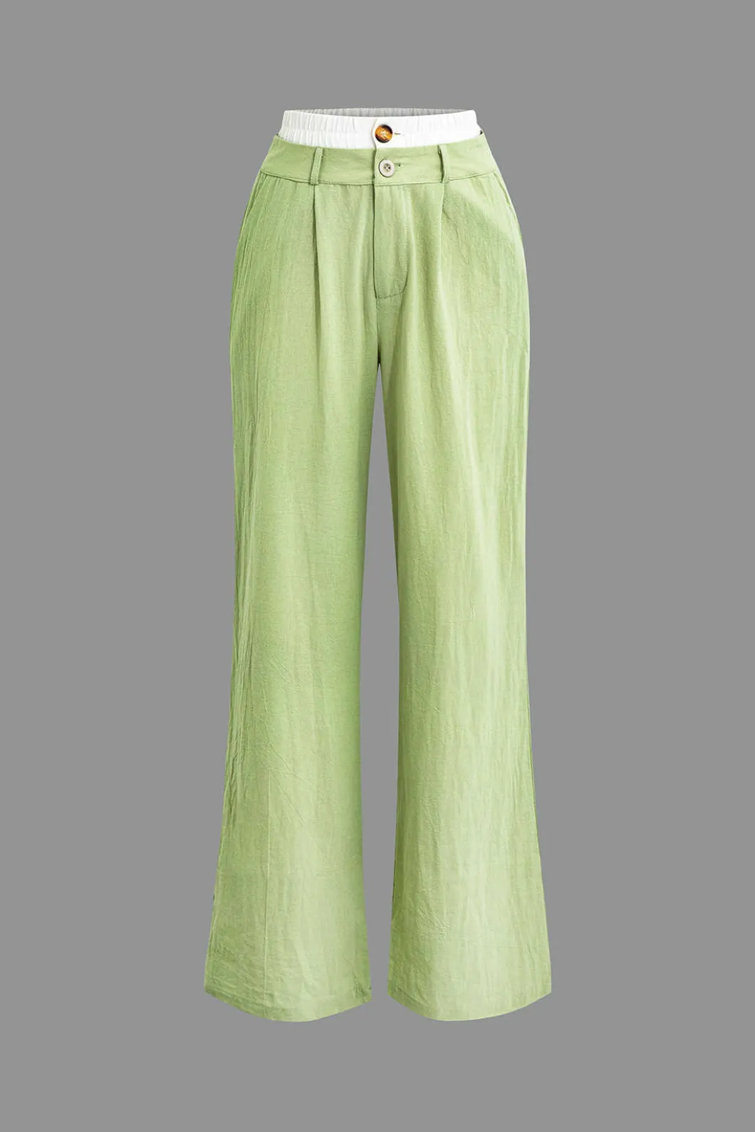 Sleeveless Top and Patchwork Loose Pants Set>MICAS Outlet