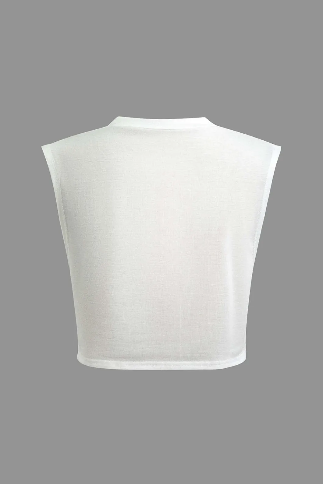 Sleeveless Top and Patchwork Loose Pants Set>MICAS Outlet