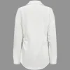 Solid Button Long-Sleeve Shirt>MICAS Online