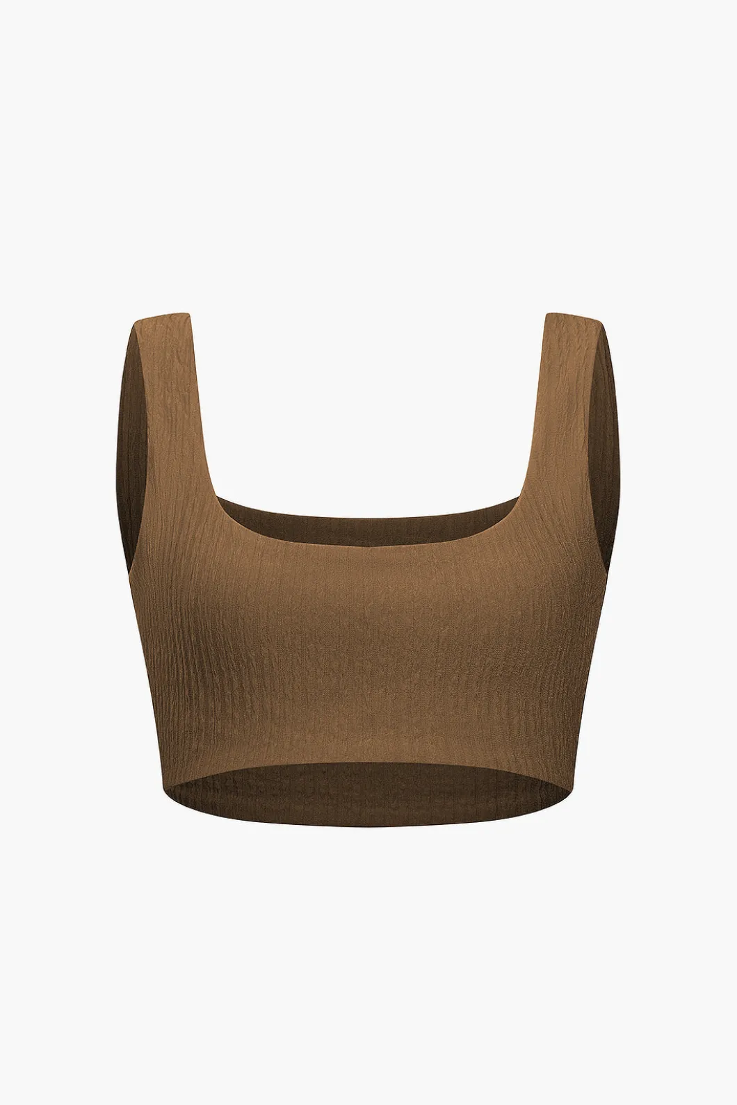 Solid Crop Tank Top And Slit Twist Knot Skirt Set>MICAS Hot