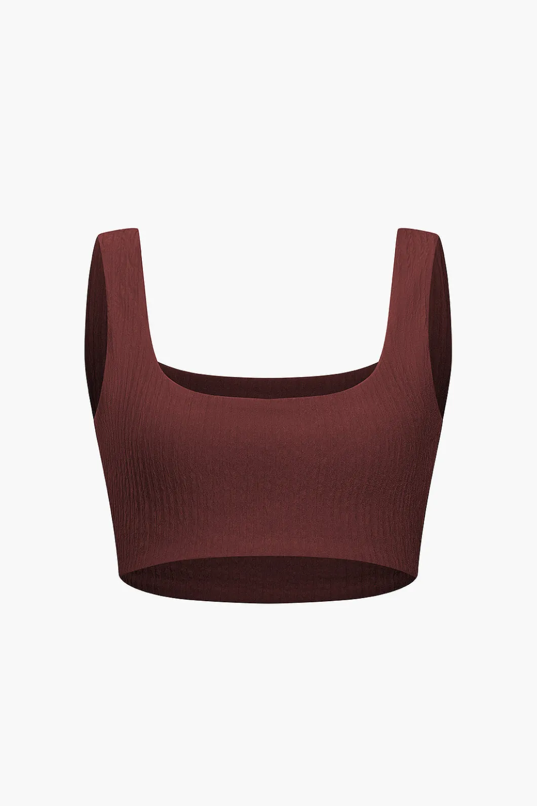 Solid Crop Tank Top And Slit Twist Knot Skirt Set>MICAS Hot