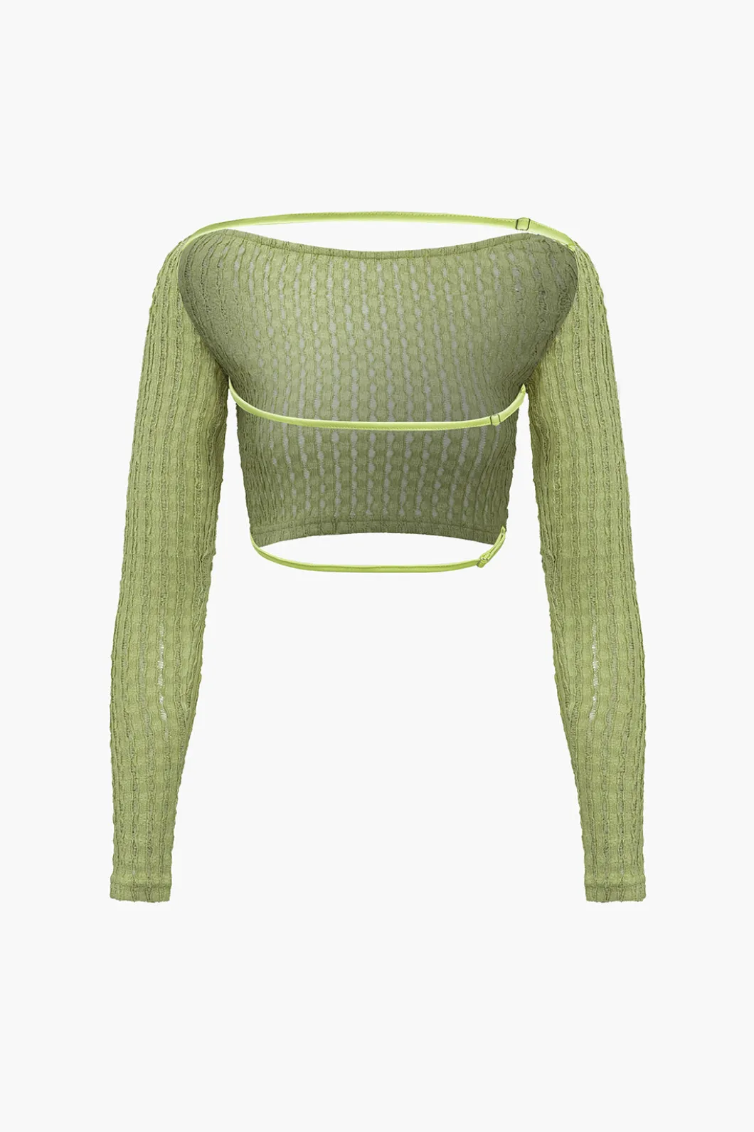 Solid Crossed Backless Top And Skirt Set>MICAS Outlet