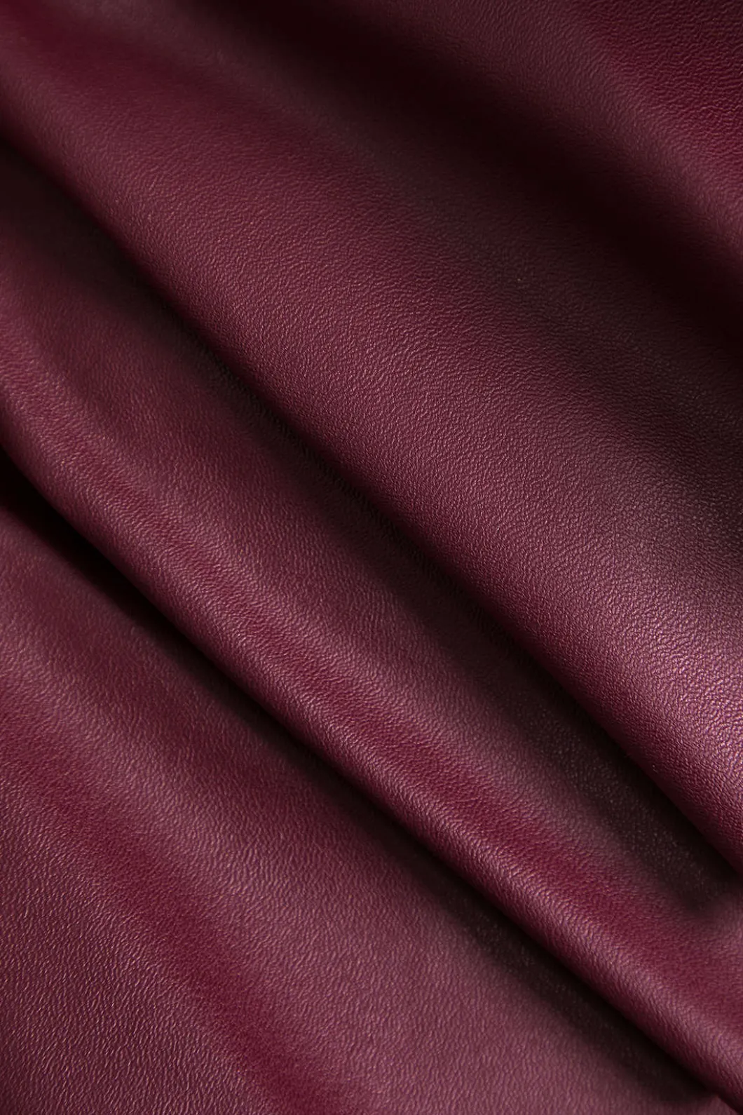 Solid Faux Leather Asymmetrical Layer Skirt>MICAS Outlet