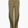 Solid Fringe Backless Asymmetrical Trouser Set>MICAS Clearance