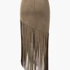 Solid Fringe Skirt>MICAS Best