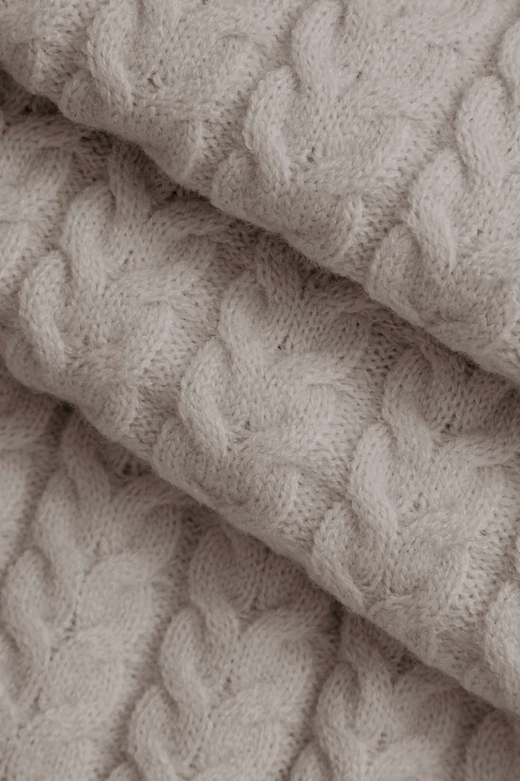 Solid Knit Long Sleeve Top And Slit Skirt Set>MICAS Online