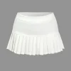 Solid Pleated Mini Skirt>MICAS Sale