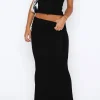 Solid Tank Top And Mermaid Maxi Skirt Set>MICAS Hot