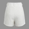 Stripe Print Casual Shorts Set>MICAS Outlet