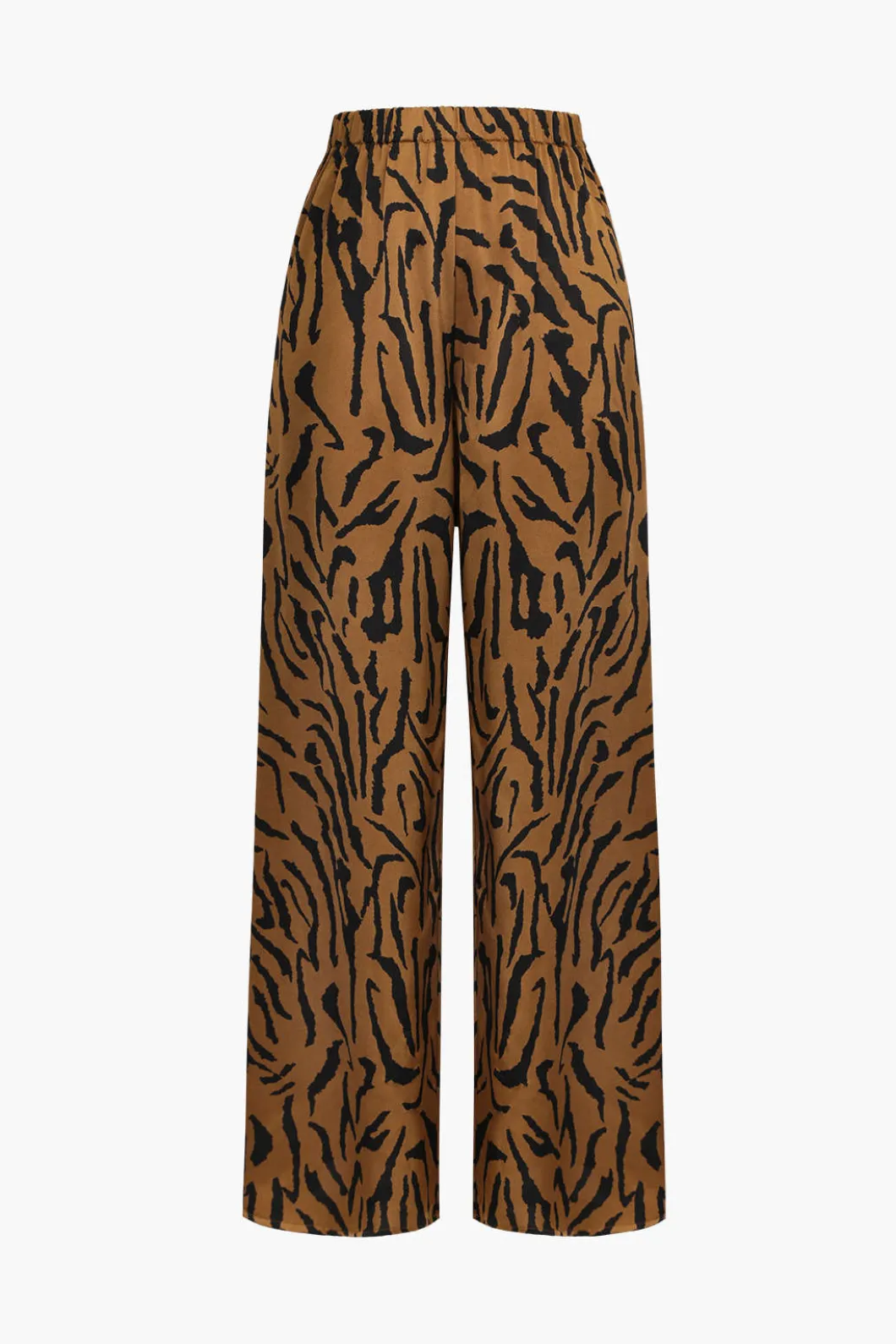 Stripe Print Wide Leg Trousers>MICAS Outlet