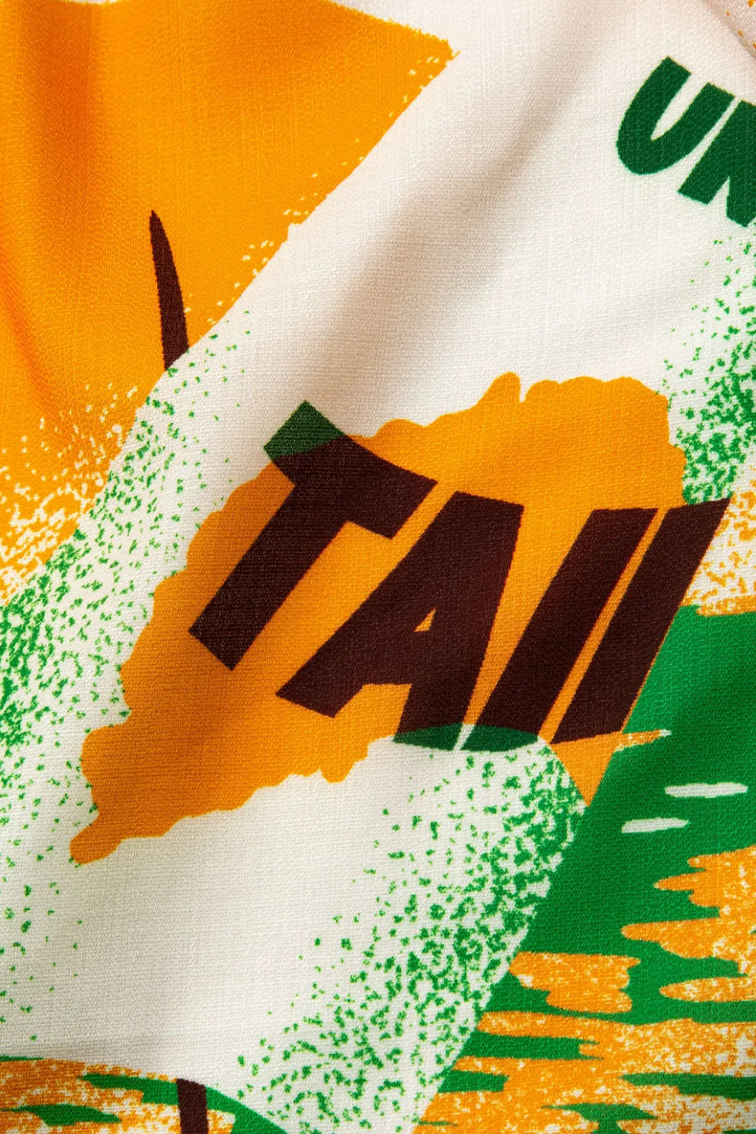 Summer Beach Print Tie-Front Shirt And Shorts Set>MICAS Clearance