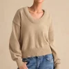 Sweater V-Neck Long-Sleeve Top>MICAS Hot
