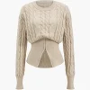 Sweater Zipper Long-Sleeve Top>MICAS Sale