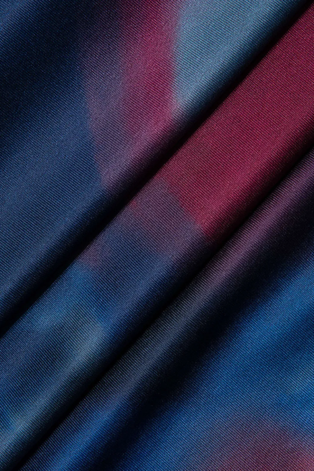 Tie Dye Backless Slit Slip Midi Dress>MICAS New