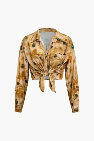 Tie Dye Long-Sleeve Shirt>MICAS Sale