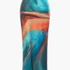 Tie Dye Maxi Skirt>MICAS Discount