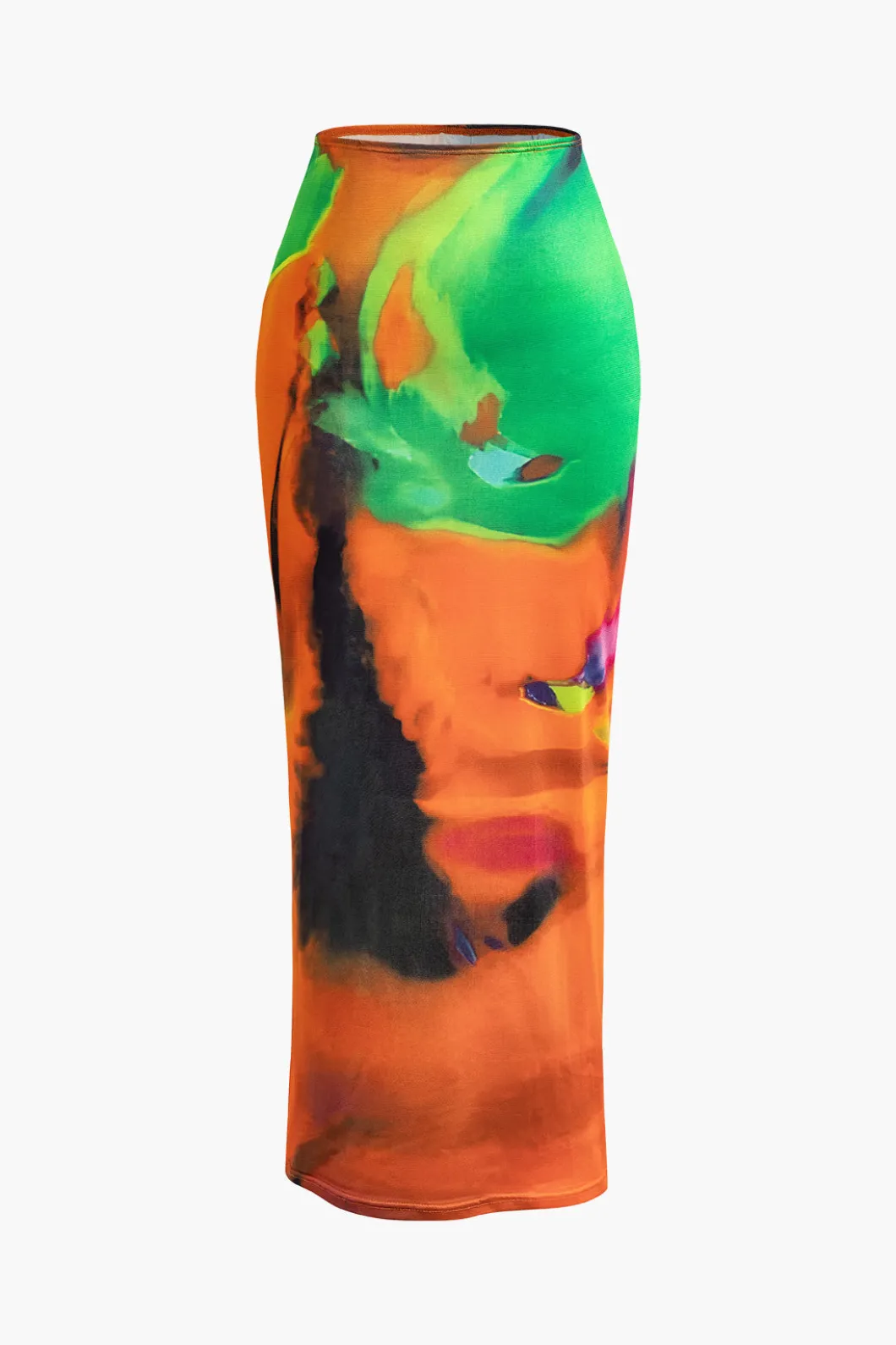 Tie Dye Maxi Skirt>MICAS Discount
