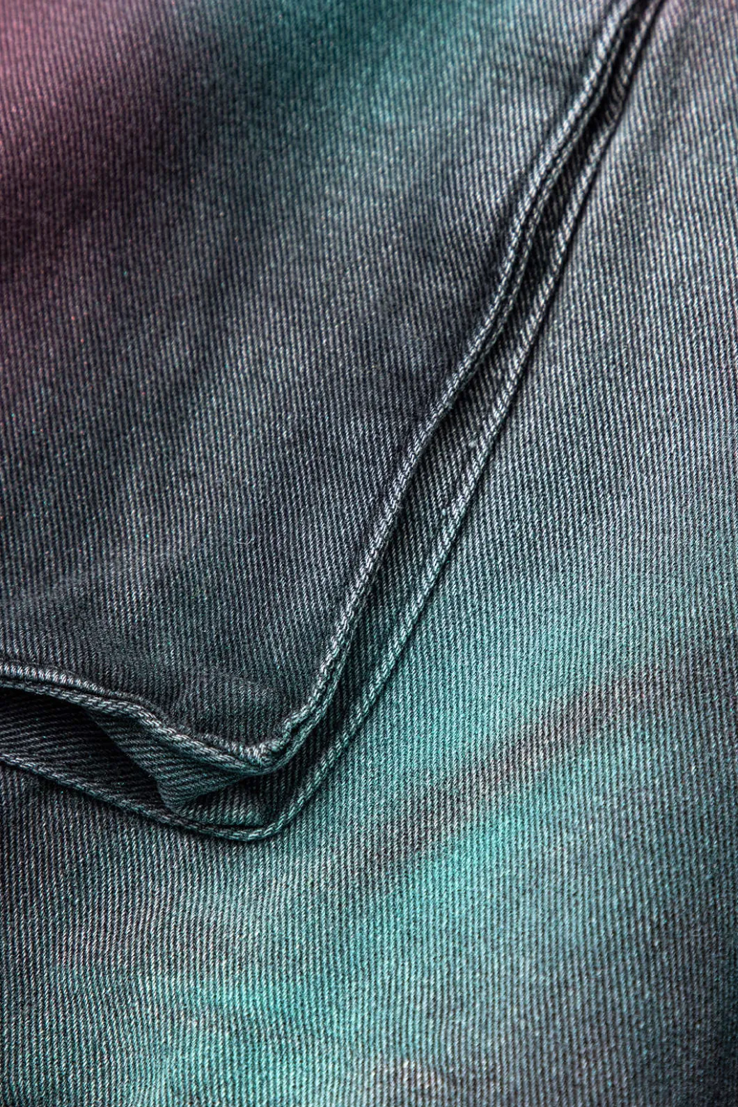 Tie Dye Multi Pocket Straight Leg Cargo Jeans>MICAS New