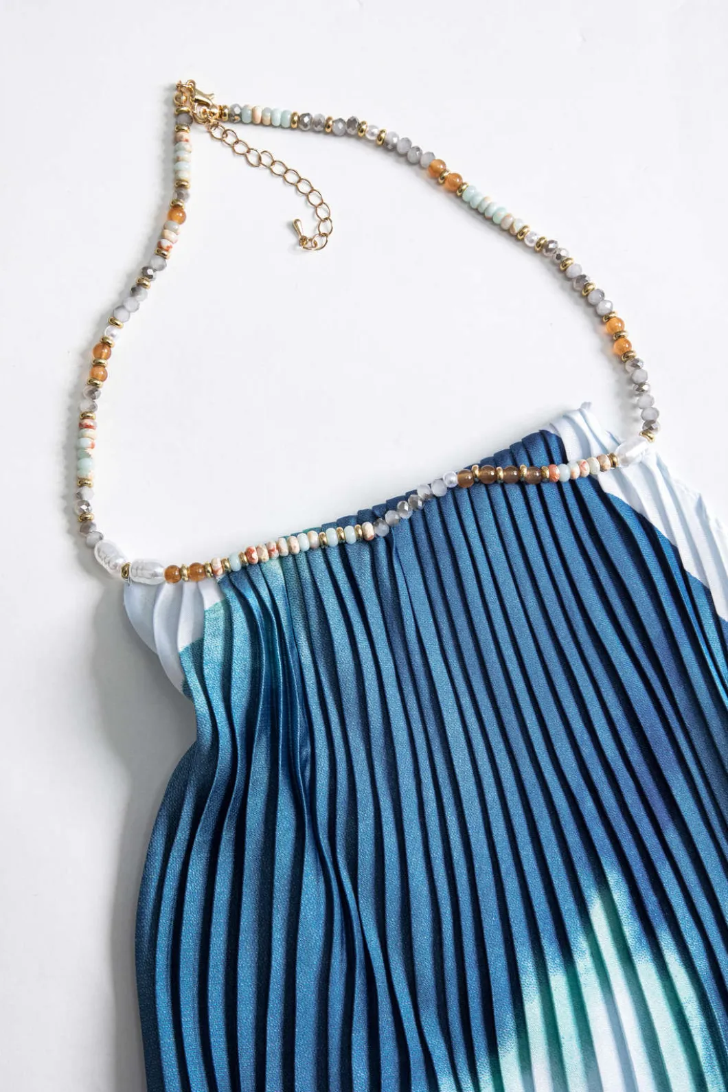 Tie Dye Print Chiffon Cami Top>MICAS Outlet