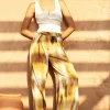 Tie Dye Wide Leg Pants>MICAS Sale