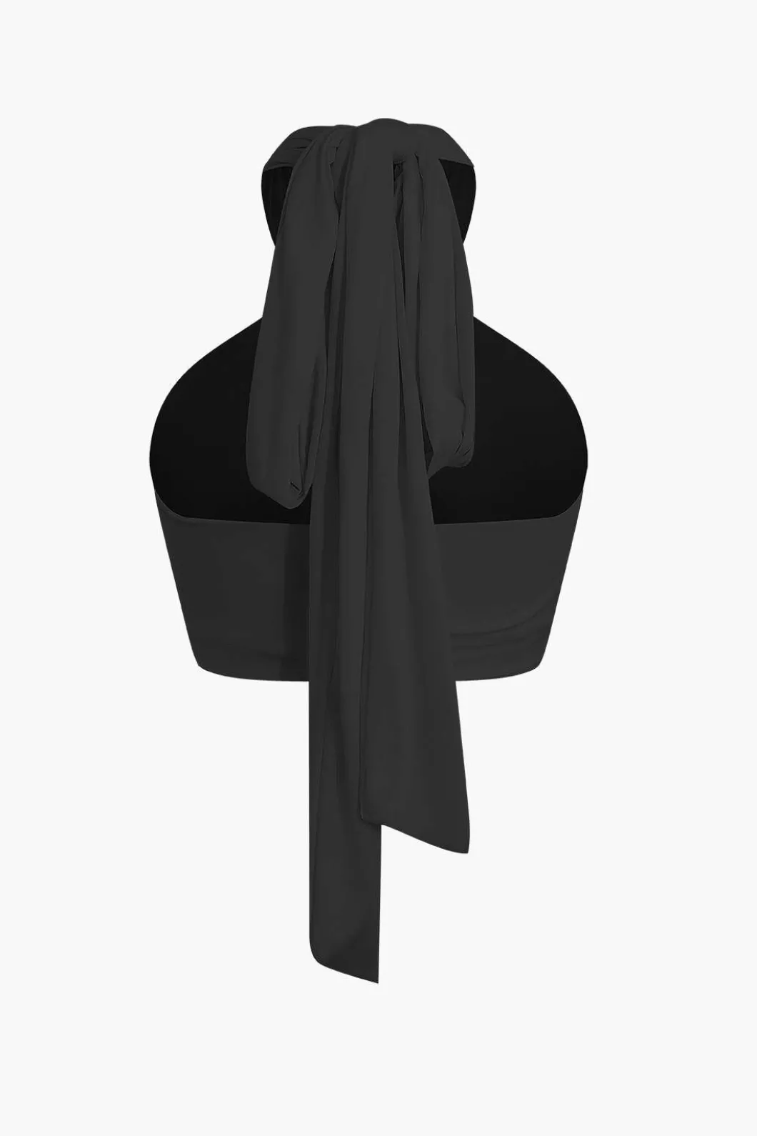 Tie-Back Cross Halter Tank Top>MICAS Best
