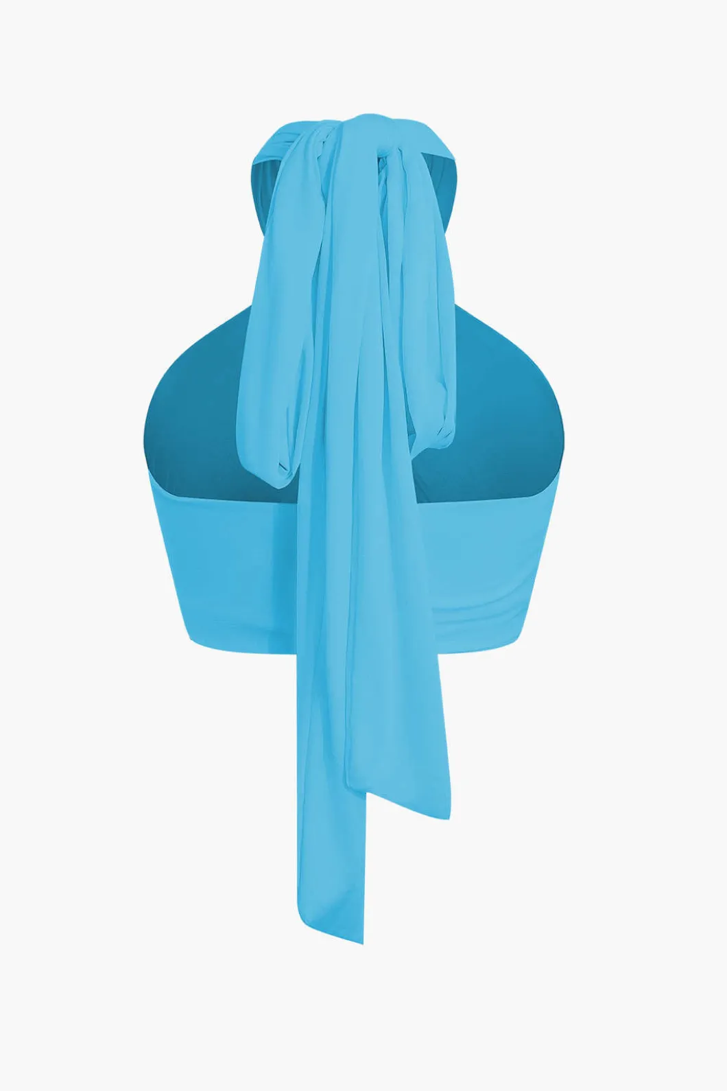 Tie-Back Cross Halter Tank Top>MICAS Best