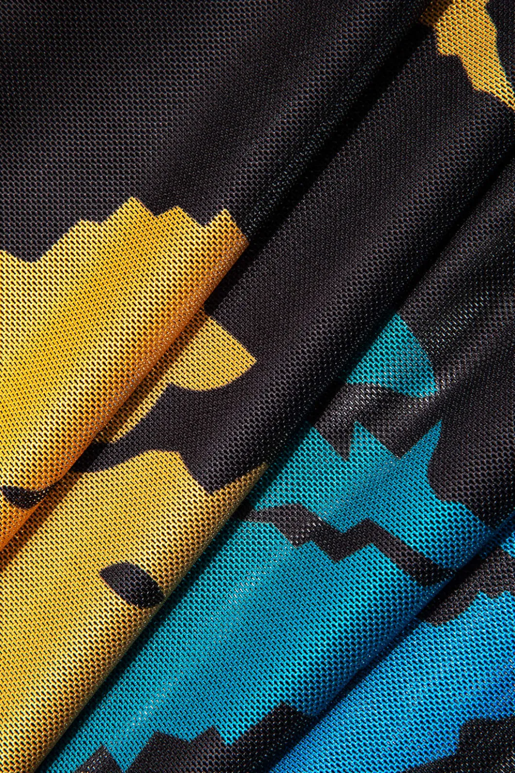 Tiger Print Mesh Sheer Round Neck Midi Dress>MICAS Best