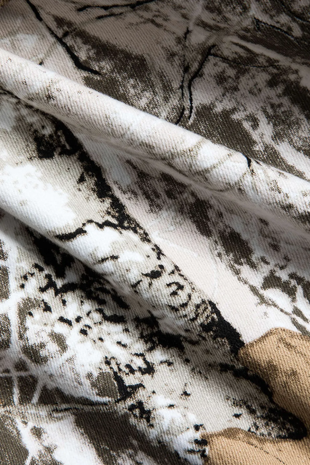 Tree Print Wide Leg Jeans>MICAS Hot