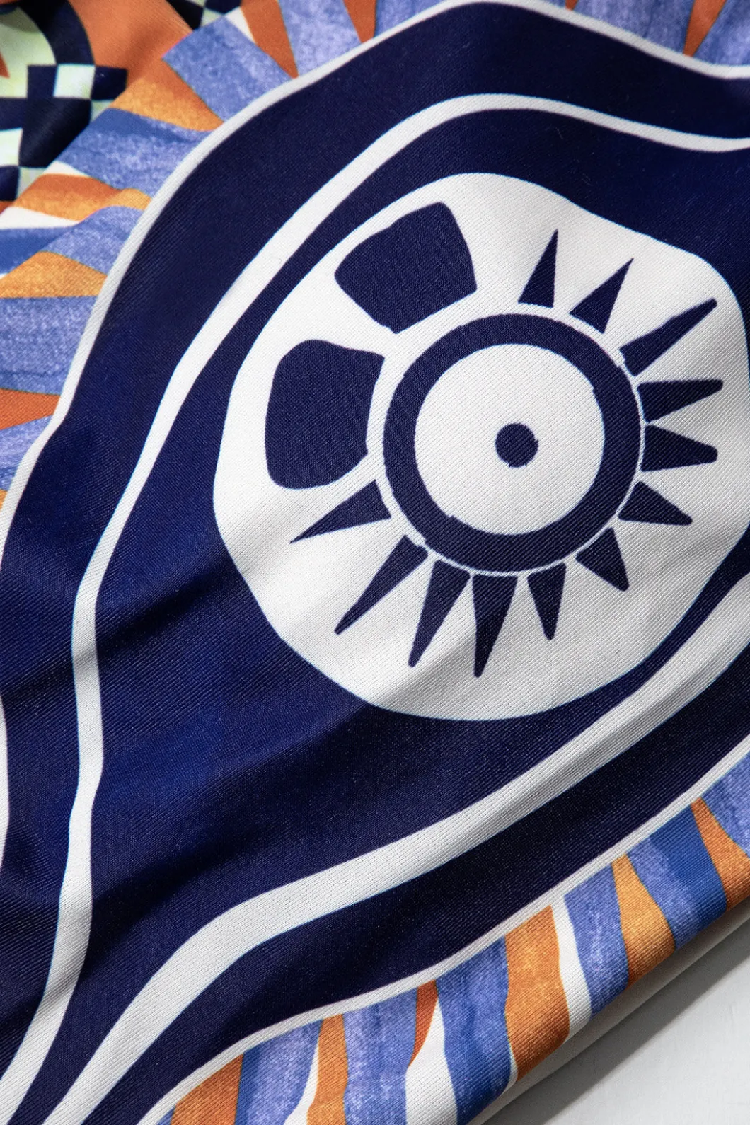 Tribal Print Two-Piece Swimsuit Bikini Set>MICAS Discount