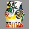 Tropical Print Tank Top And Pants Set>MICAS Outlet