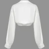 Twist Knot Long-Sleeve Shirt>MICAS Online