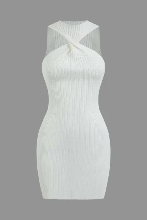 Twist Sleeveless Tank Mini Dress>MICAS Hot