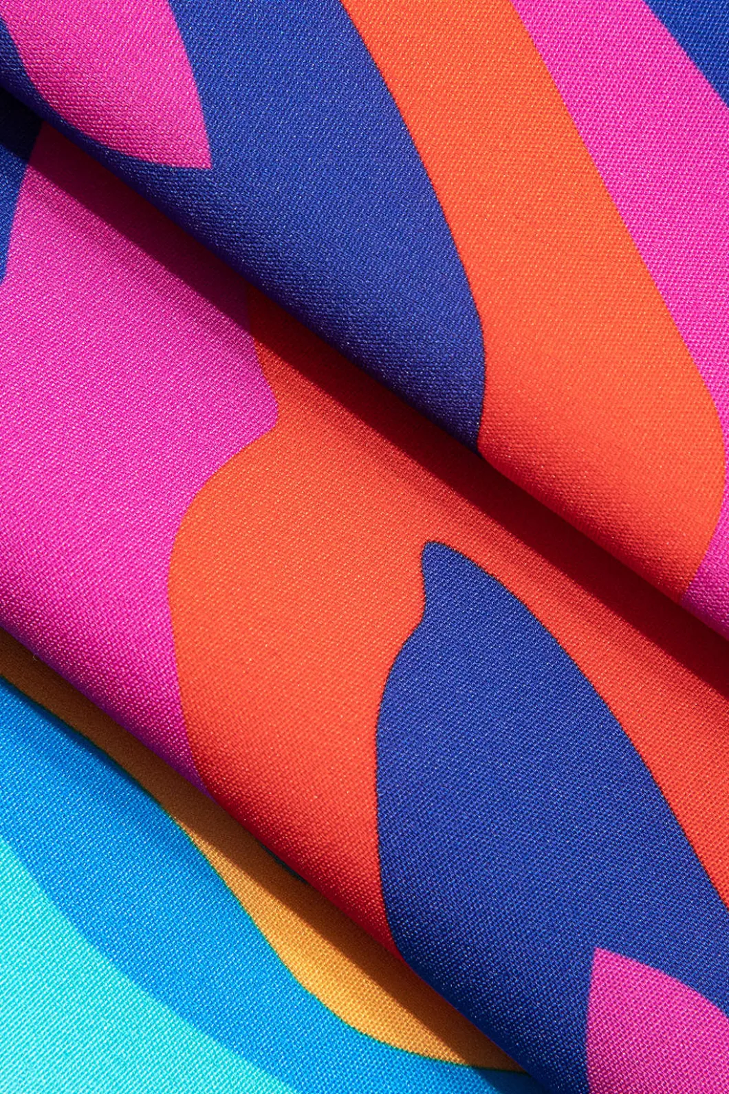 Vibrant Abstract Print Crop Shirt And Shorts Set>MICAS Fashion