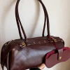 Vintage Leather Shoulder Bag>MICAS Clearance