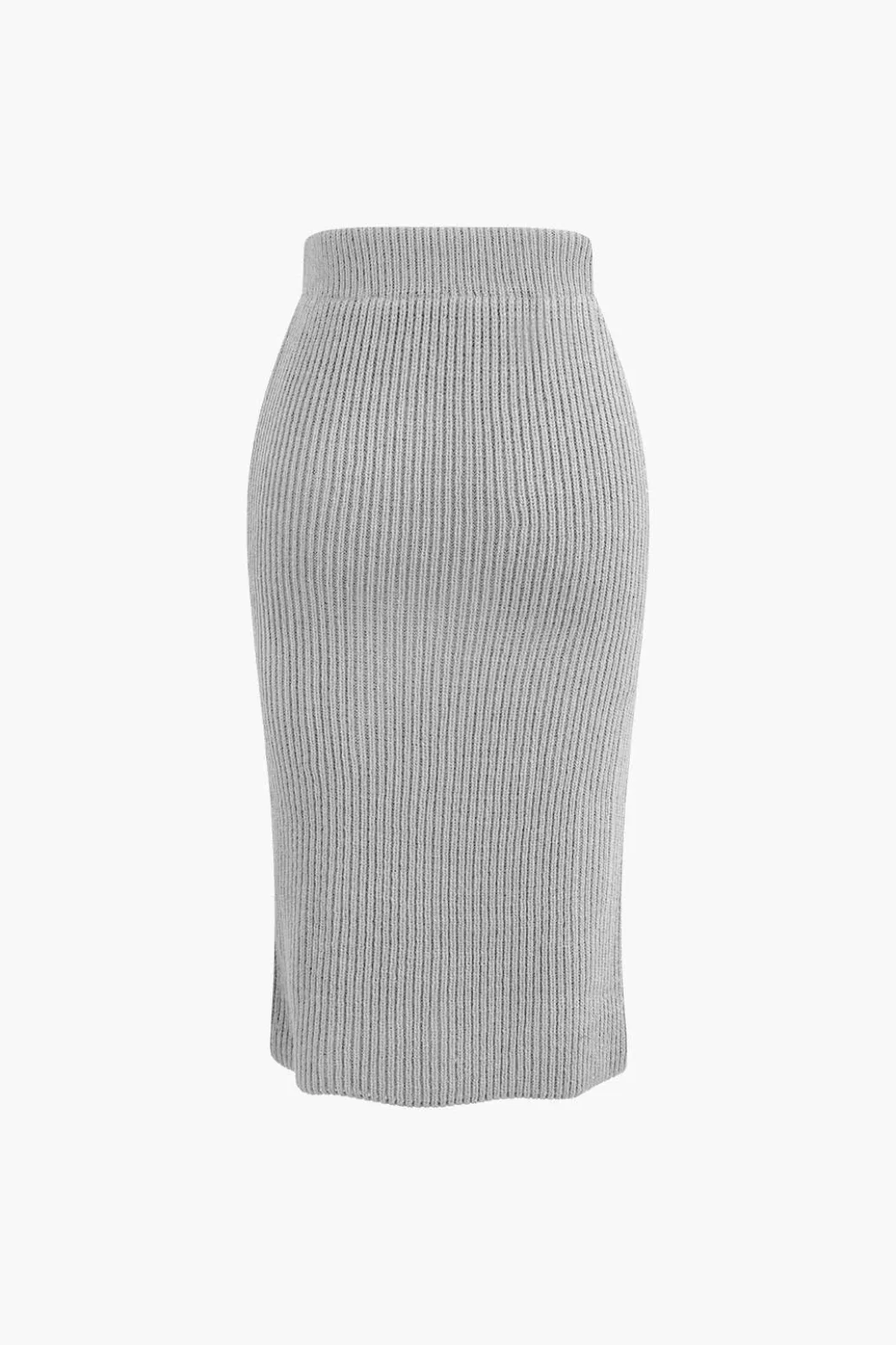 V-neck Long Sleeve Sweater And Skirt Set>MICAS Online