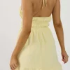 V-Neck Slip Sleeveless Mini Dress>MICAS Discount